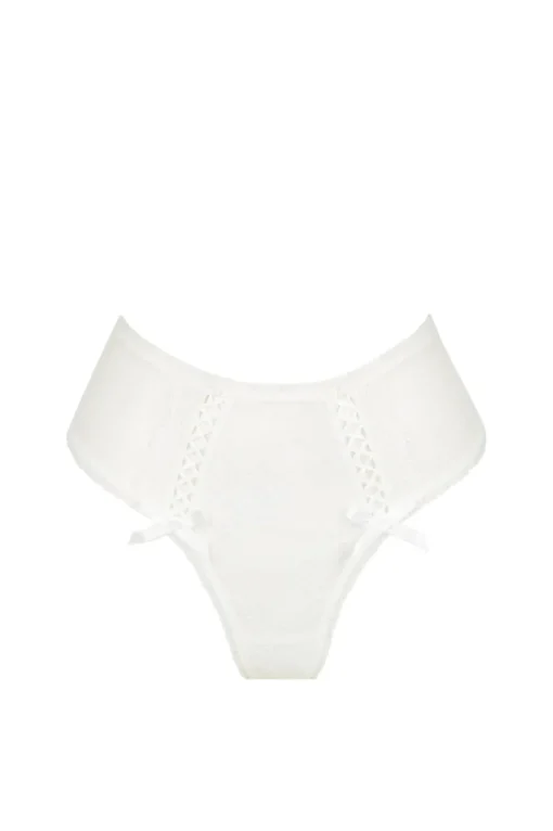 Alaska High Waist Thong White