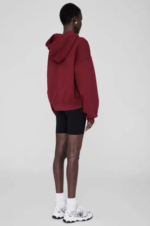 Alec Hoodie Sport Cabernet