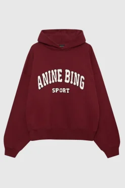 Alec Hoodie Sport Cabernet