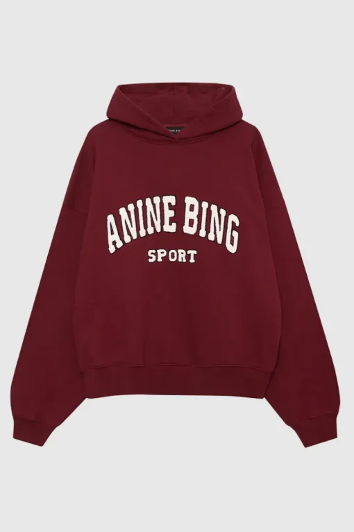 Alec Hoodie Sport Cabernet