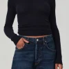 Alessia Crewneck Sweater Navy