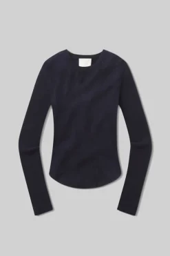 Alessia Crewneck Sweater Navy