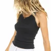 Annie Recycled Tank Vintage Black