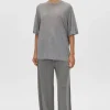 Astrantia Tee Charcoal Marle