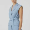 Atlantis Blazer Vest Cornflower Blue