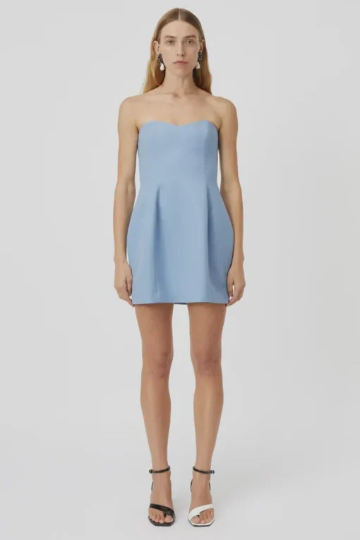 Atlantis Mini Dress Cornflower Blue