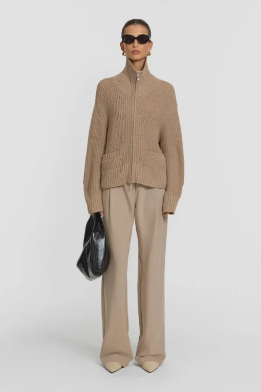 Babylon Cardi Camel