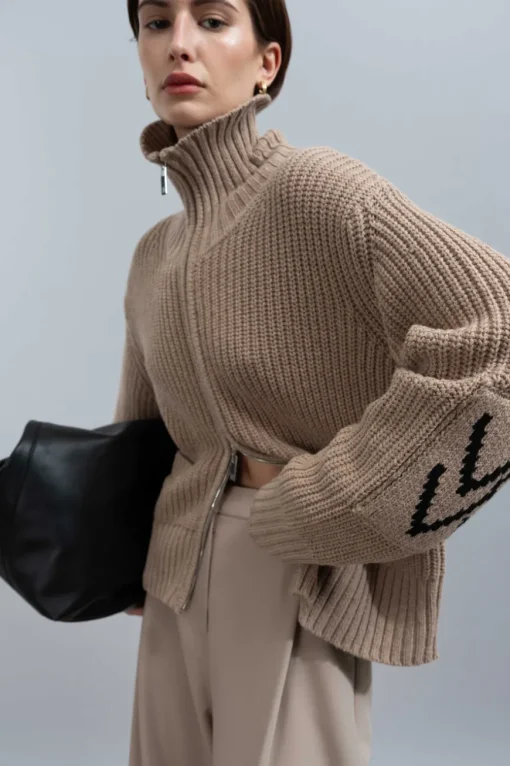 Babylon Cardi Camel