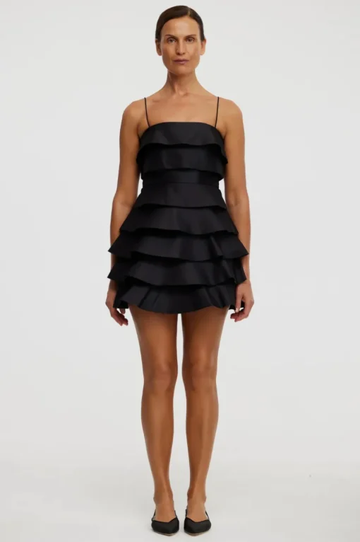 Balderstone Mini Dress Black