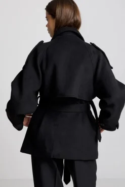Bea Wool Jacket Black
