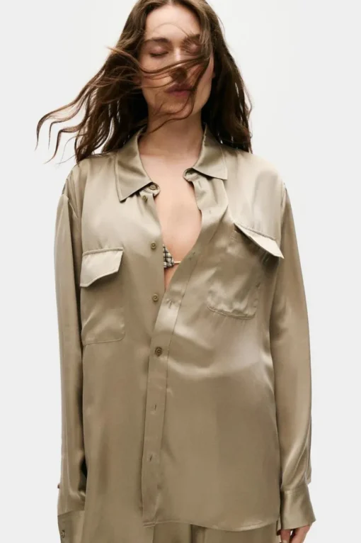 Boyfriend Shirt Graphite
