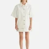 Brooke Denim Shirt White