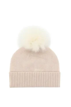 Cashmere Beanie Ivory
