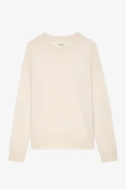 Cici Patch Jumper Ecru