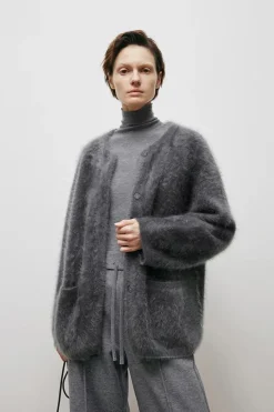 Classic Cashmere Sweater Smoke Grey