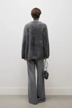 Classic Cashmere Sweater Smoke Grey