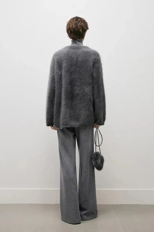 Classic Cashmere Sweater Smoke Grey