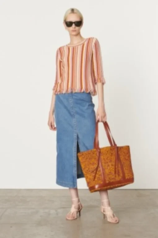 Curtis Skirt Indigo Clair