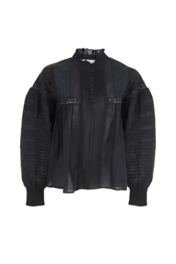 Dahlia Blouse Black