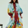 Dahlia Shirtdress Multi