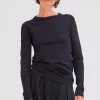 Davies Longsleeve Tee Black
