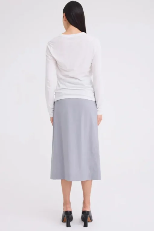 Davies Longsleeve Tee Ghost