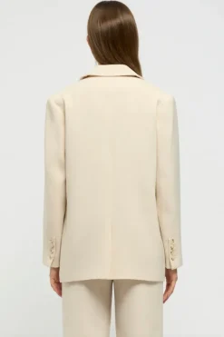 Delos Tailored Blazer Buttercream