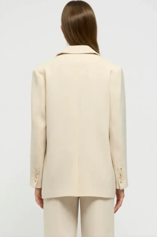 Delos Tailored Blazer Buttercream