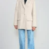 Emily Mohair Blazer Beige