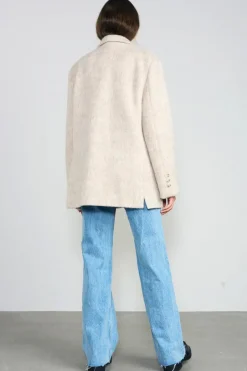 Emily Mohair Blazer Beige