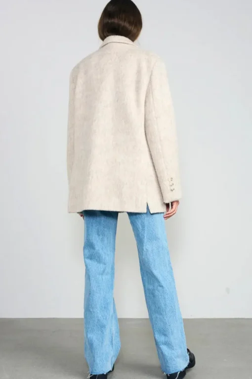 Emily Mohair Blazer Beige