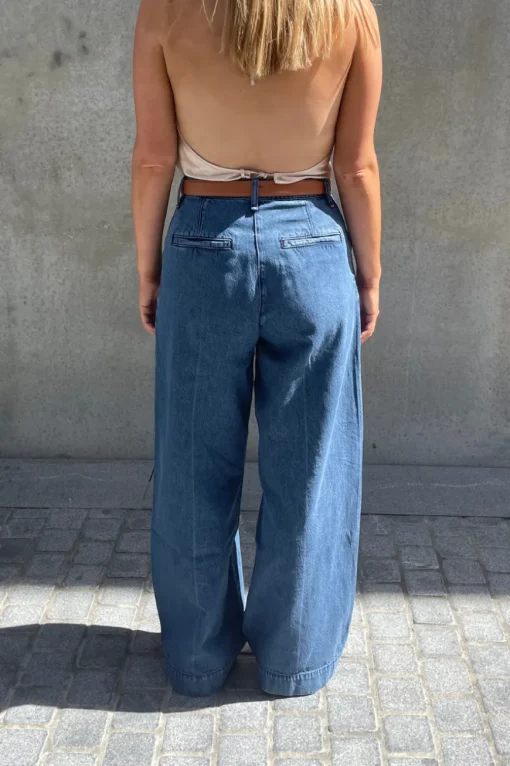 Featherweight Abigale Pleated Pant Stark
