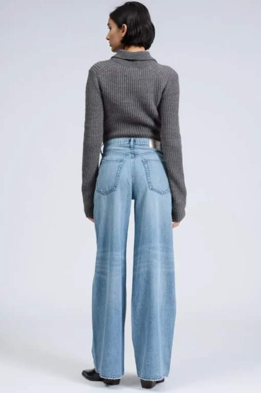 Featherweight Sofie High Rise Jean Mali Jewel