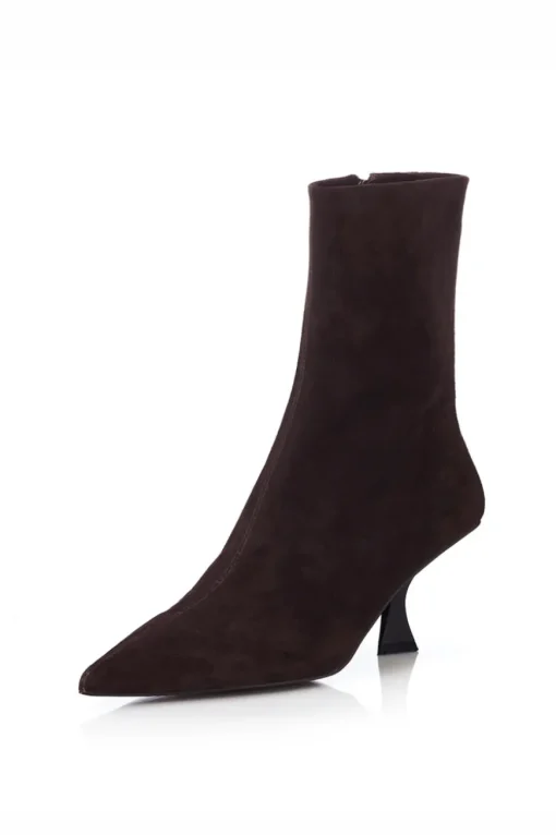 Freddie Boot Choc Suede