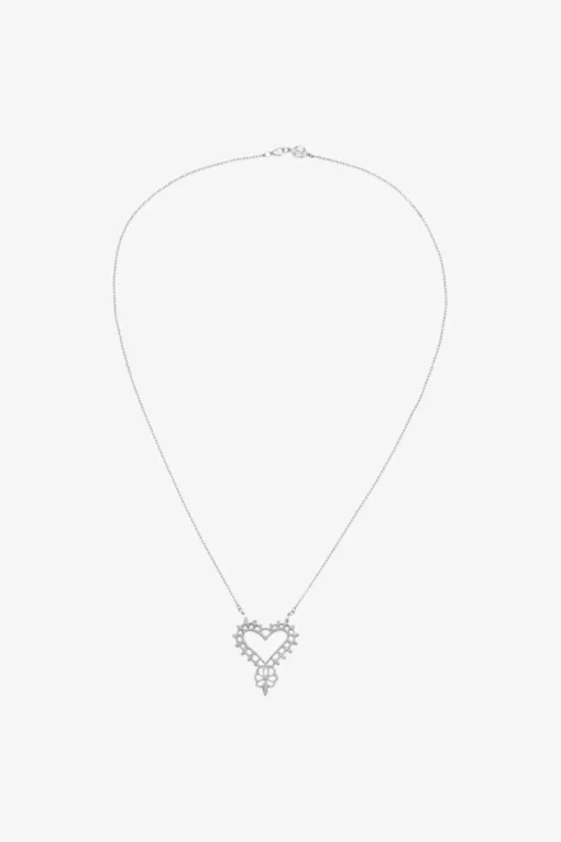 Gypsy Love Necklace Silver