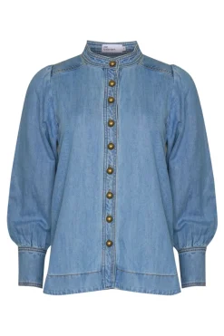 Hanker Top Light Washed Denim