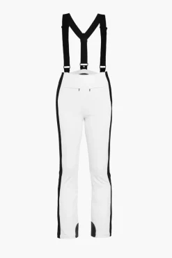 High End Ski Pants White