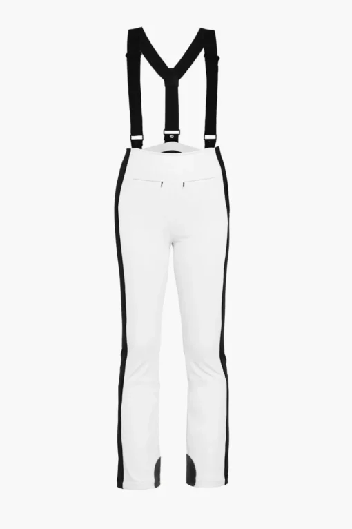 High End Ski Pants White