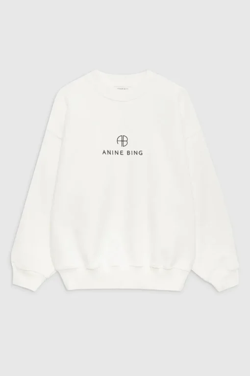Jaci Sweatshirt Monogram Ivory