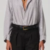 Kayla Shirt Desert Stripe