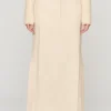 Kingston Pintuck Skirt Macadamia