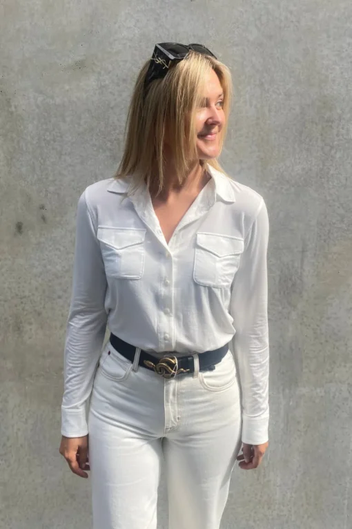 Luca Shirt White