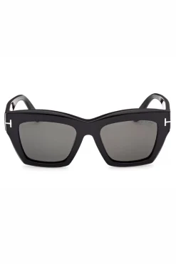 Luna Ft1191 01d 52 Shiny Black Smoke Polarized