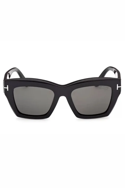 Luna Ft1191 01d 52 Shiny Black Smoke Polarized