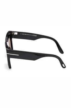 Luna Ft1191 01d 52 Shiny Black Smoke Polarized