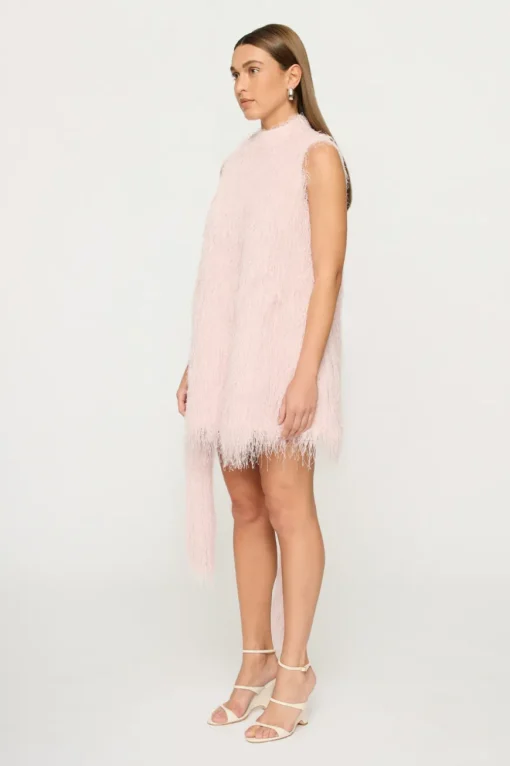 Mara Fringe Mini Dress Blossom
