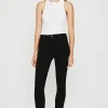Mari High Rise Straight Opulent Black