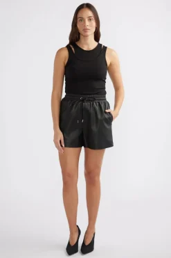 Melissa Leather Short