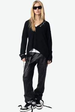 Miky Jumper 100% Cashmere Black