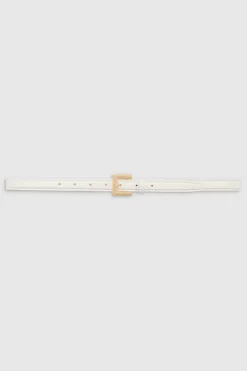 Nicola Belt Bone With Gold
